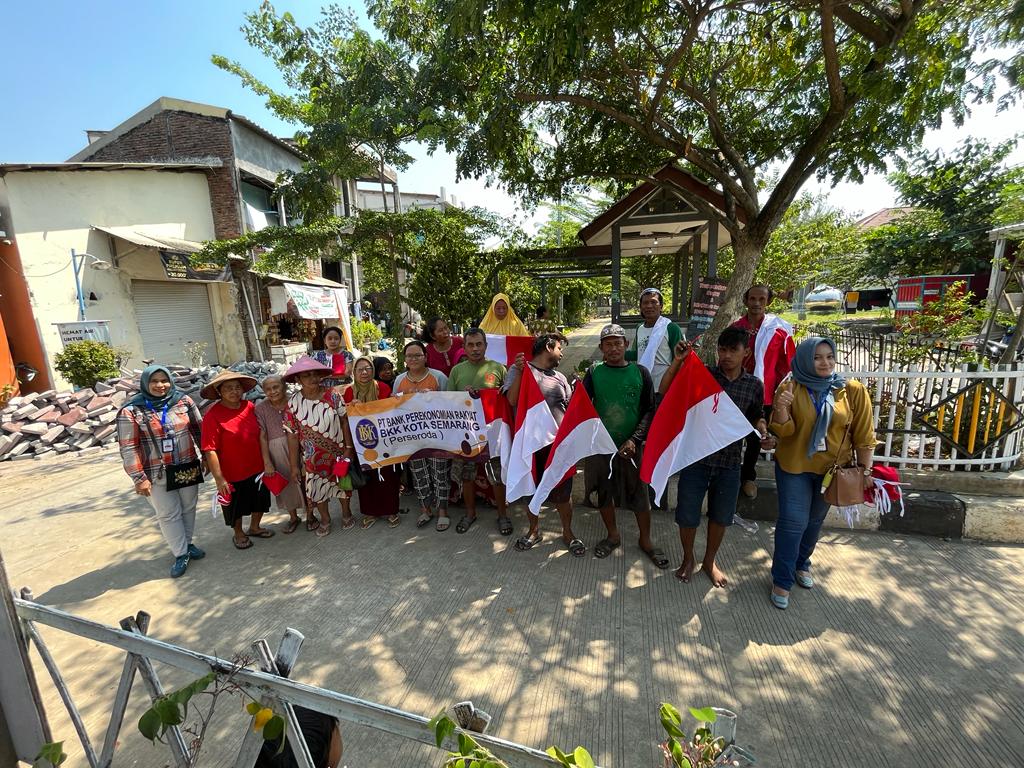partisipasi Gerakan Pembagian 10 juta Bendera Merah Putih