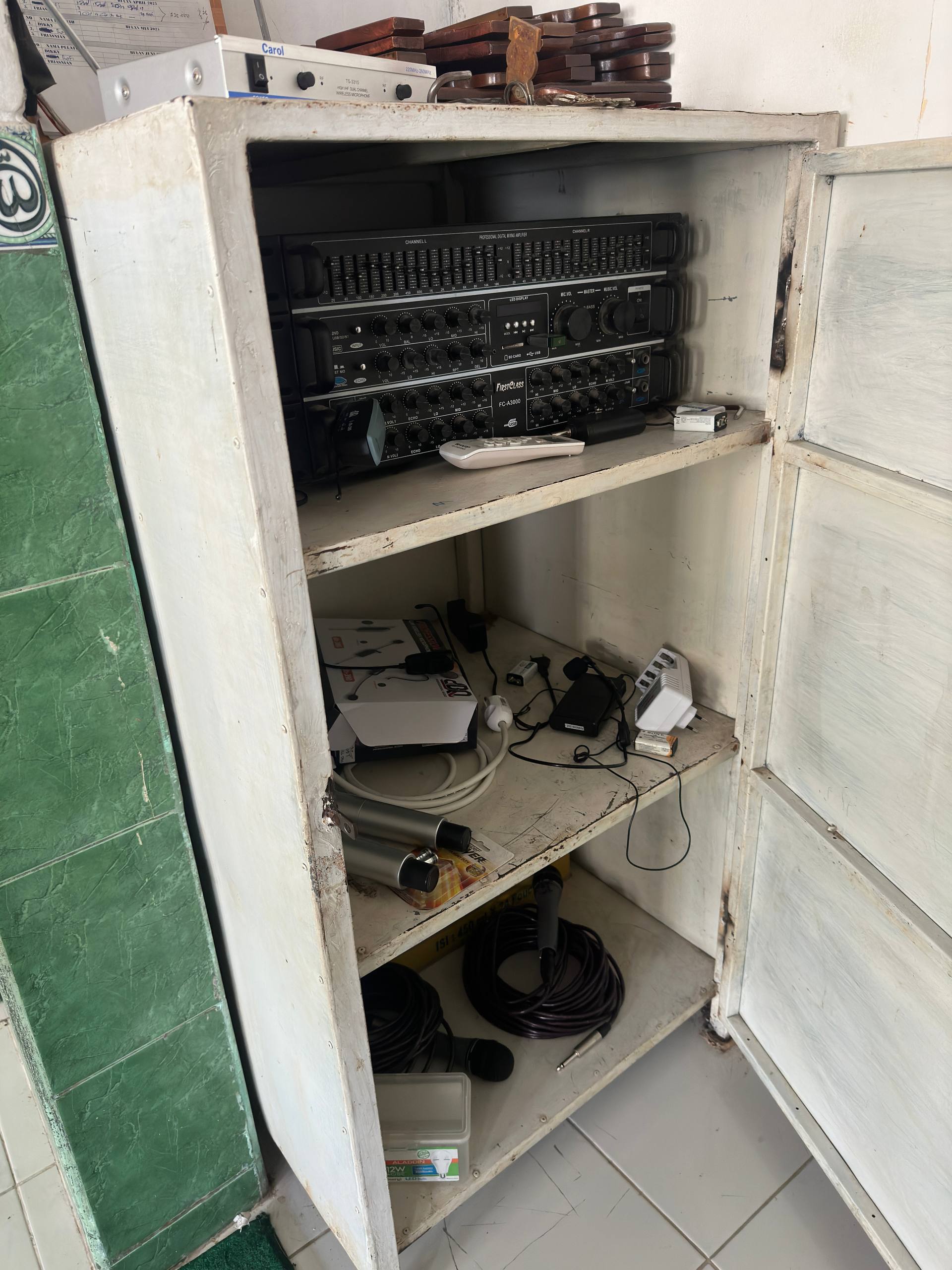 Bantuan Permohonan Sarana Sound System Mushola Al Ma'ruf