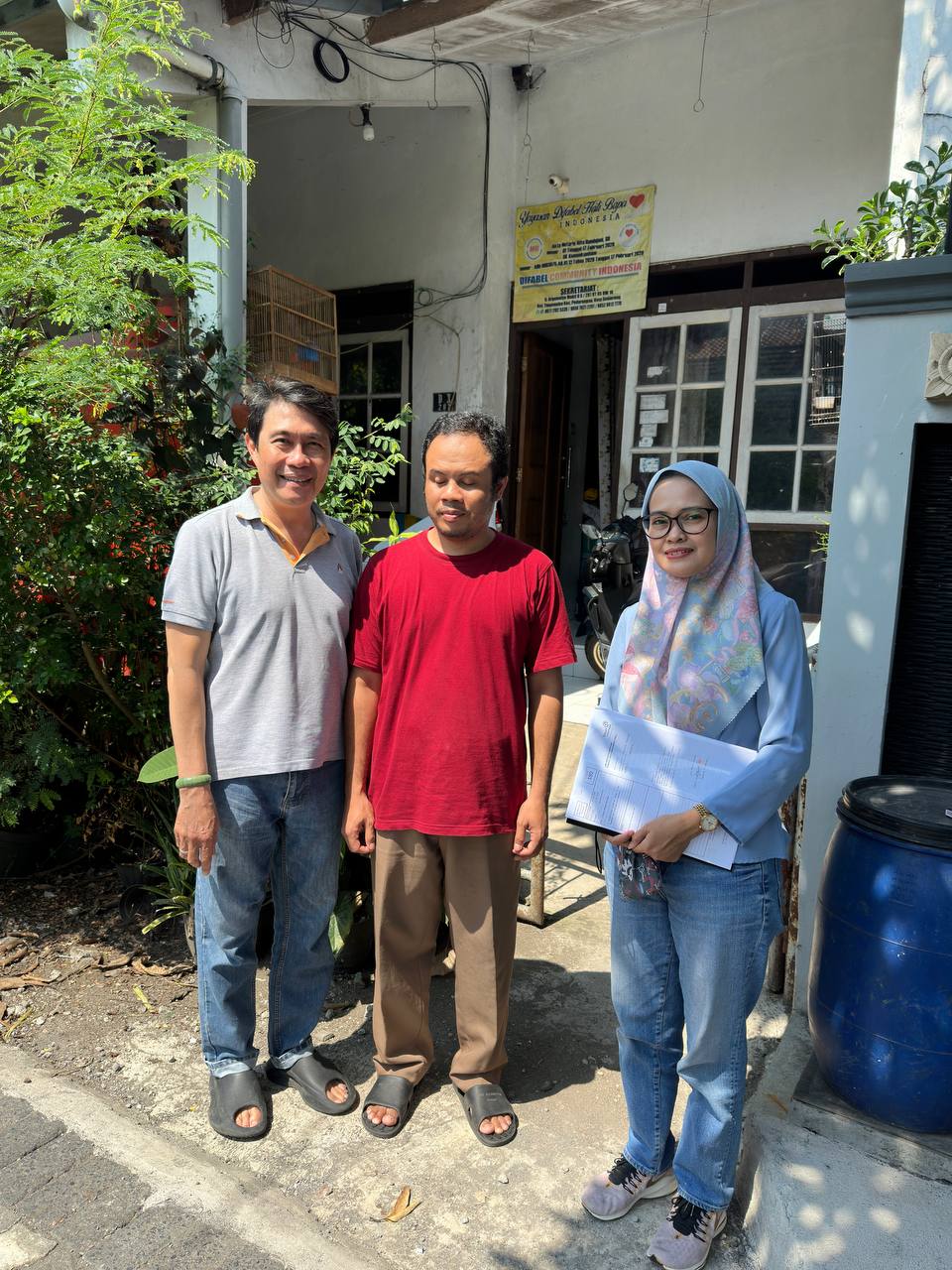 Bantuan Perbaikan Sarana dan Prasarana Yayasan Difabel Hati Bapa