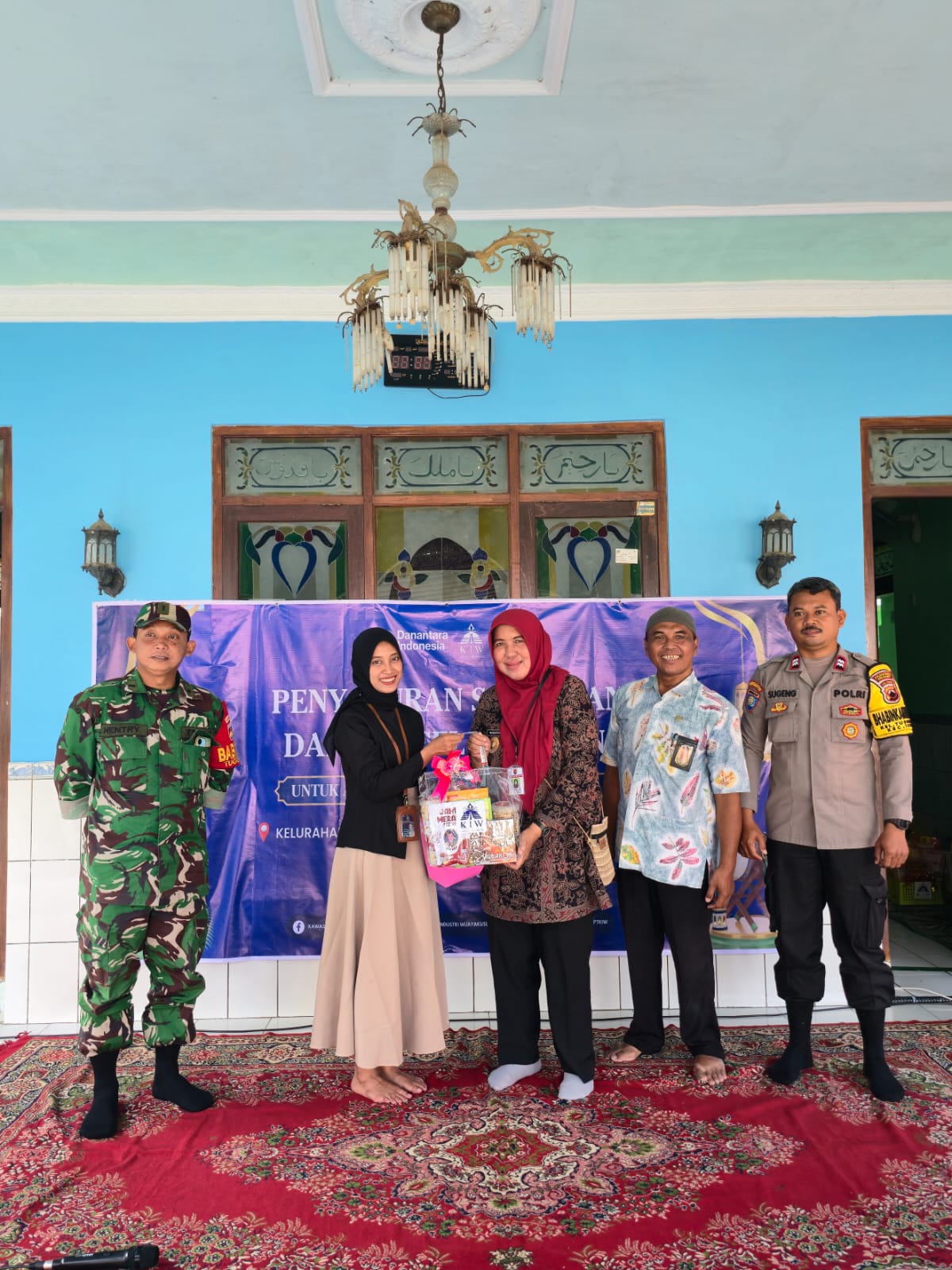 Parcel Lebaran dan Santunan anak Yatim, Yatim Piatu, Lansia & Dhuafa Kel. Tugurejo 2026