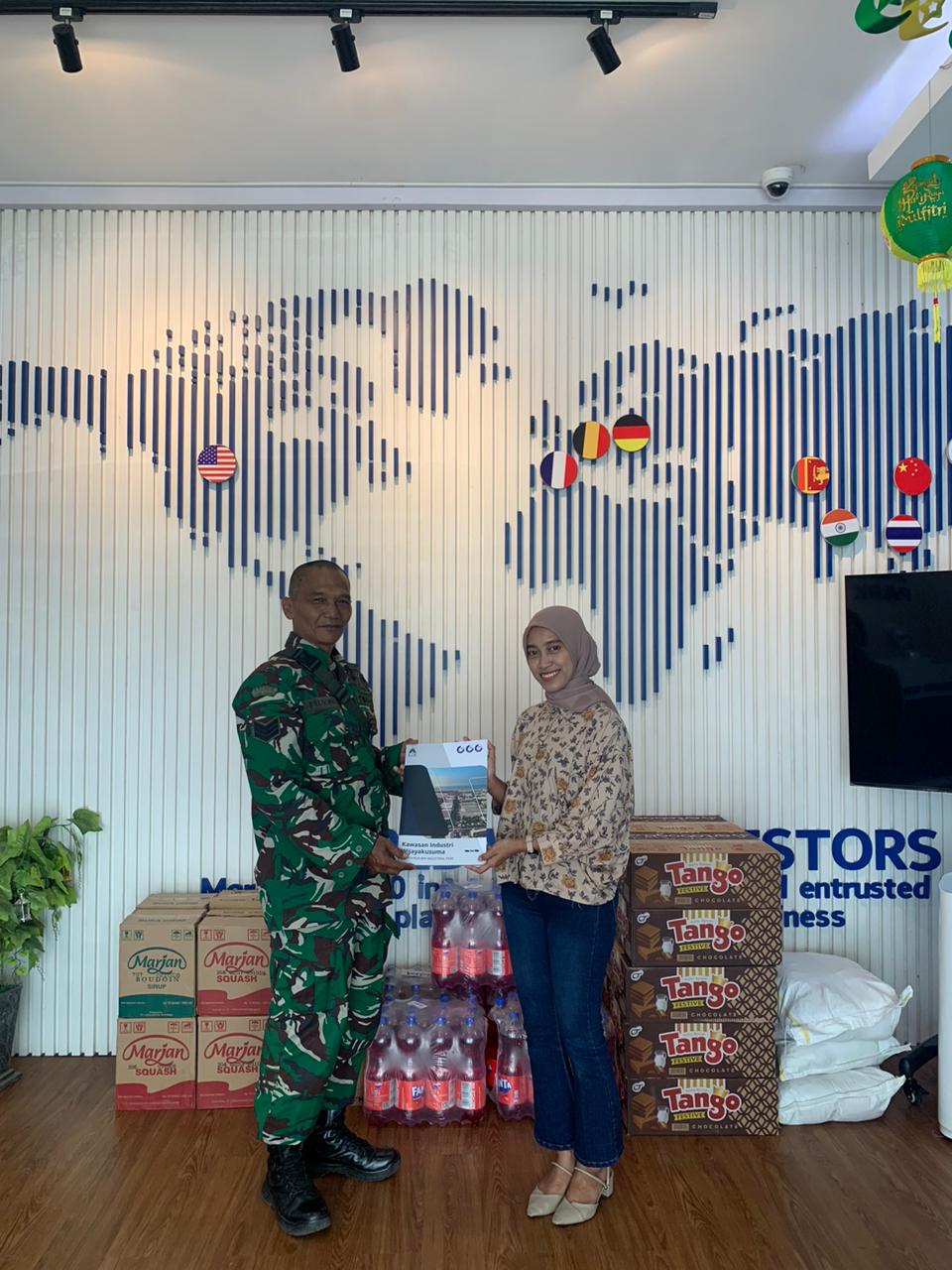 Bingkisan Lebaran untuk Polsek dan Koramil Tugu dalam Rangka Pengamanan Idul Fitri Tahun 2026