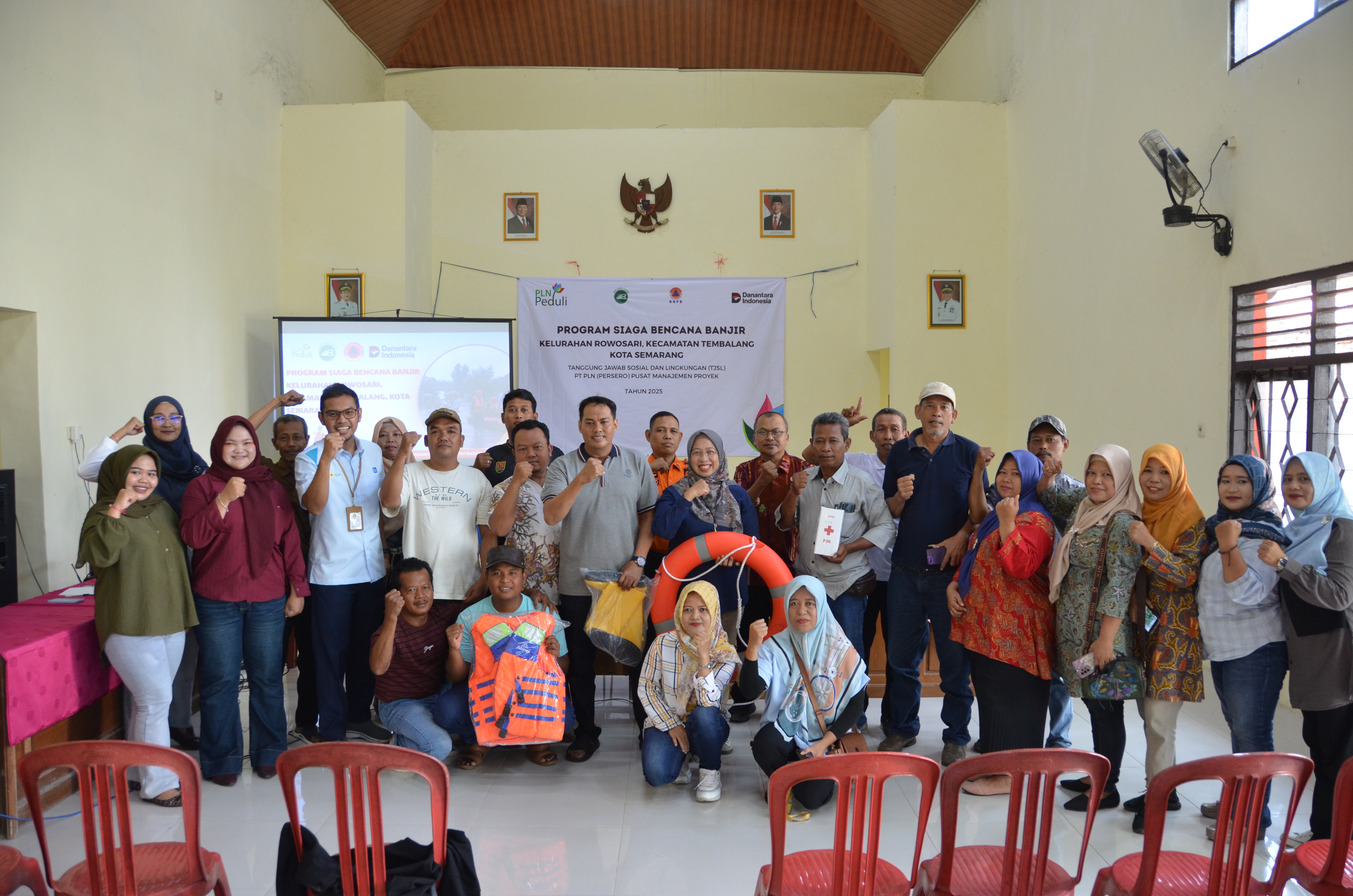 Program Desa Siaga Bencana Banjir di Kelurahan Rowosari